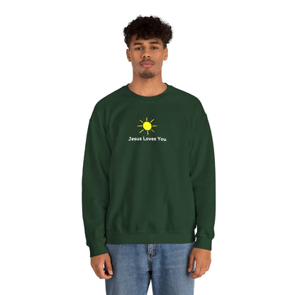 Jesus Loves You Summer Sun Crewneck