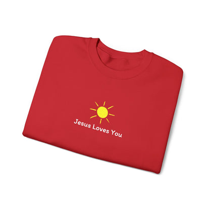 Jesus Loves You Summer Sun Crewneck