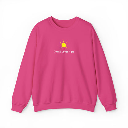 Jesus Loves You Summer Sun Crewneck