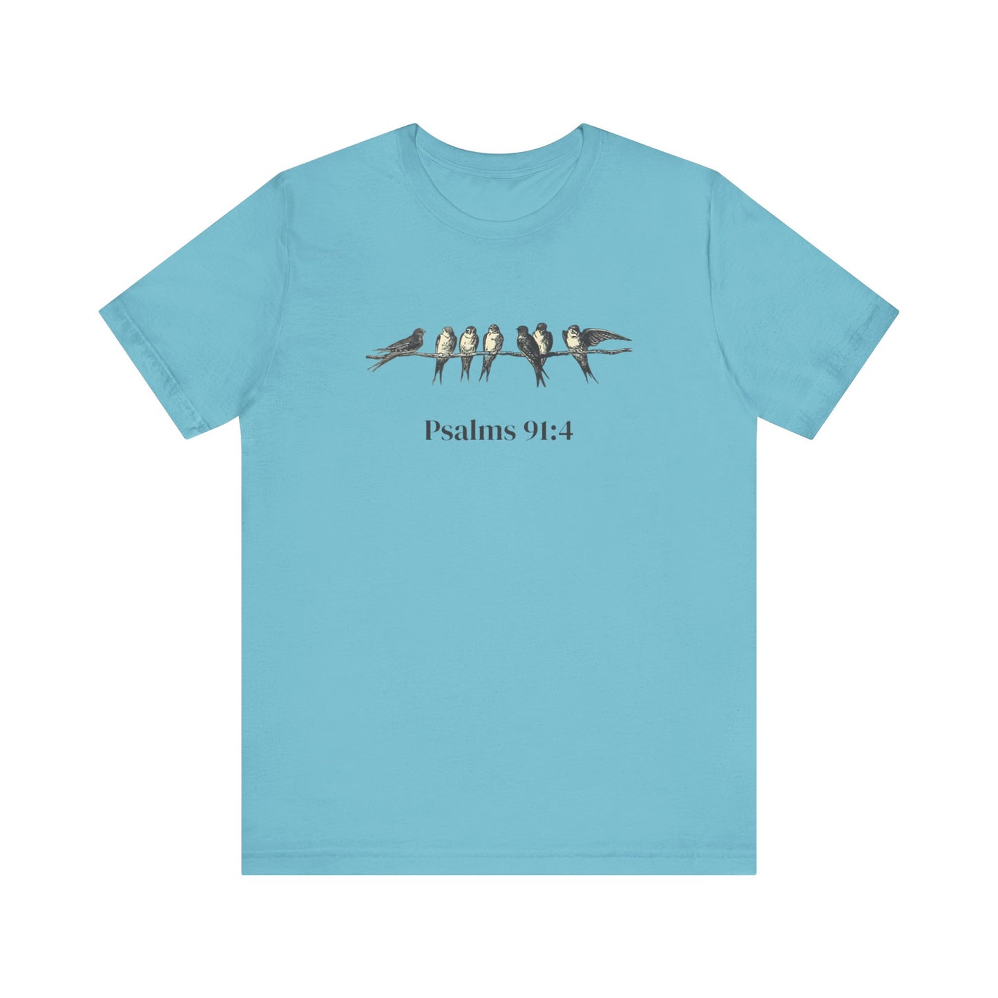 Psalms 91:4 Sparrow Tee