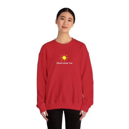 Jesus Loves You Summer Sun Crewneck