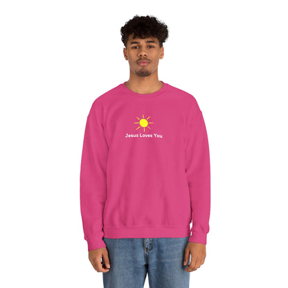 Jesus Loves You Summer Sun Crewneck