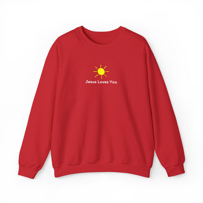 Jesus Loves You Summer Sun Crewneck