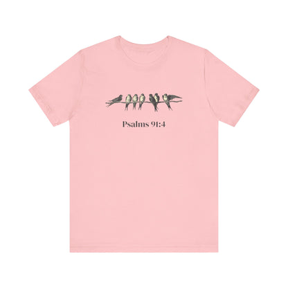 Psalms 91:4 Sparrow Tee