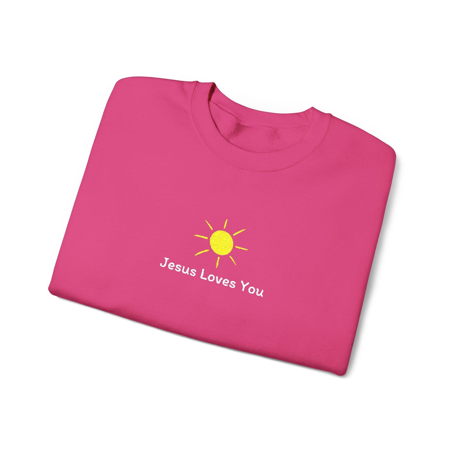 Jesus Loves You Summer Sun Crewneck