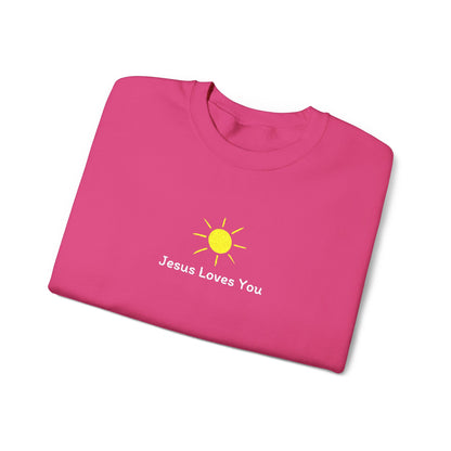 Jesus Loves You Summer Sun Crewneck