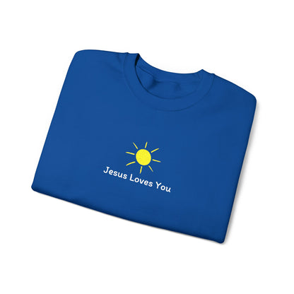 Jesus Loves You Summer Sun Crewneck