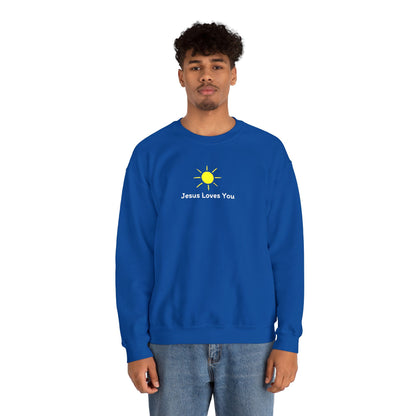Jesus Loves You Summer Sun Crewneck