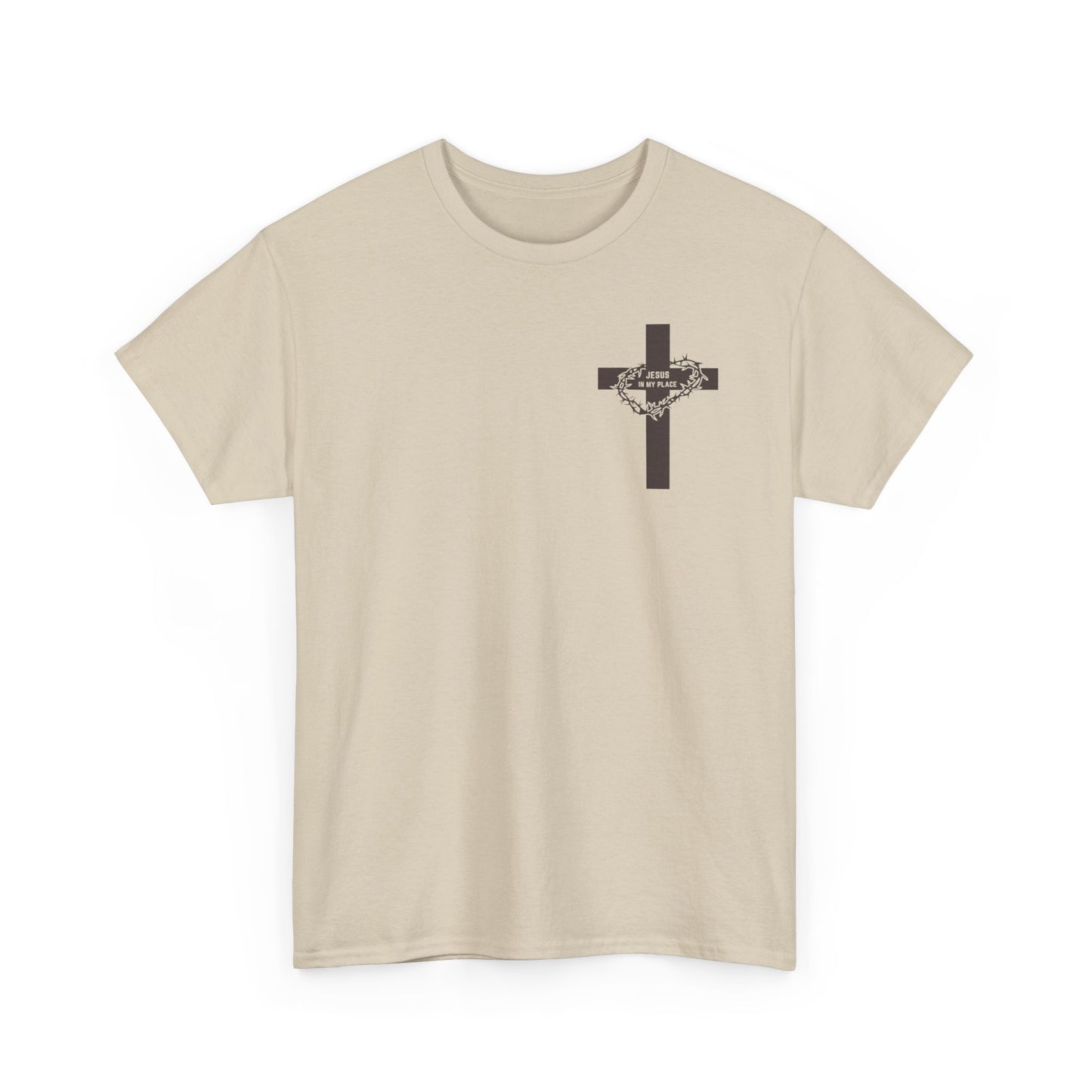 Jesus in My Place Cross Tee