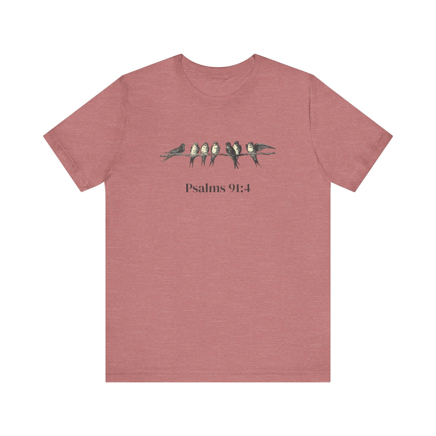 Psalms 91:4 Sparrow Tee