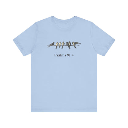 Psalms 91:4 Sparrow Tee