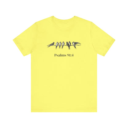 Psalms 91:4 Sparrow Tee