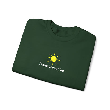 Jesus Loves You Summer Sun Crewneck