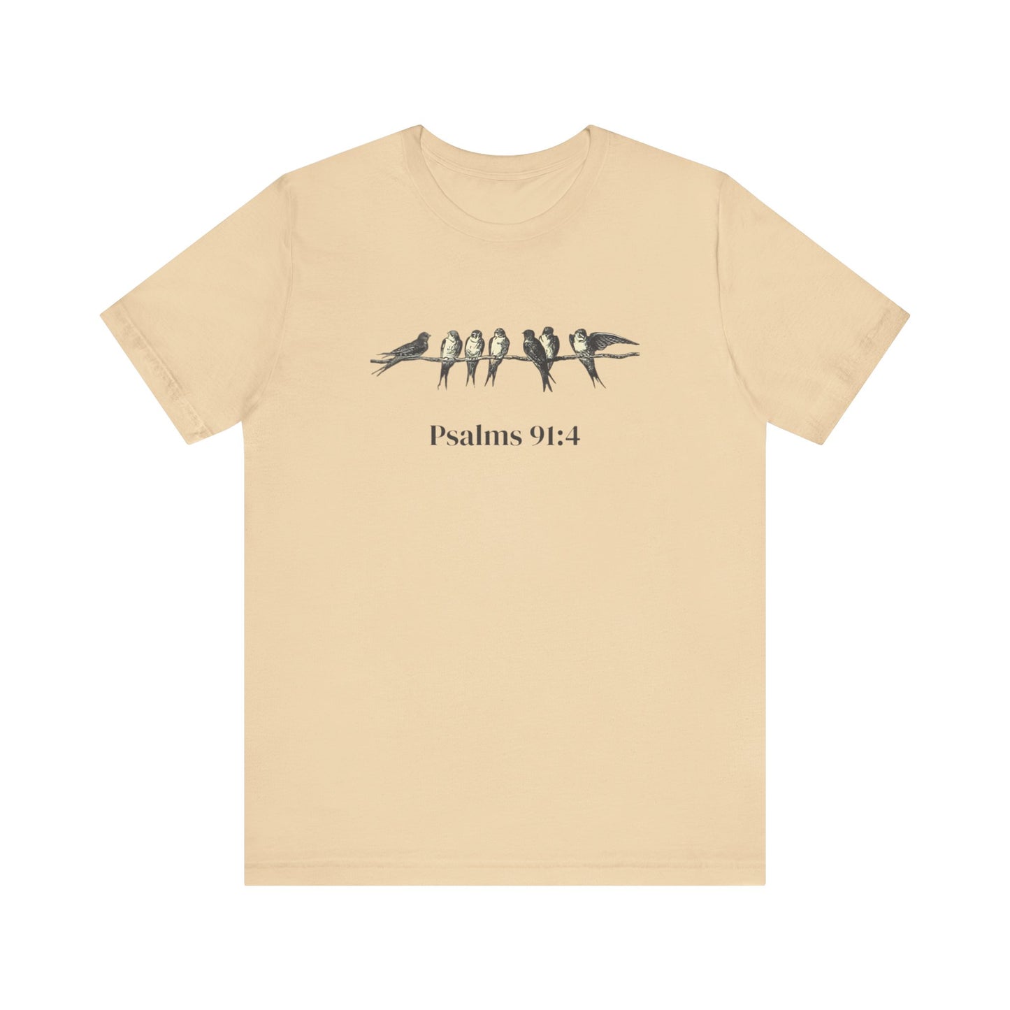 Psalms 91:4 Sparrow Tee