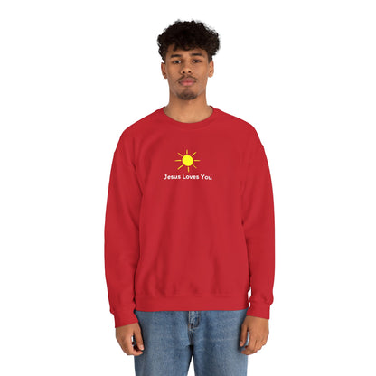 Jesus Loves You Summer Sun Crewneck